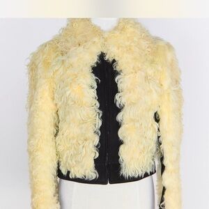 TRUE VINTAGE 1970s Mongolian Lamb Coat